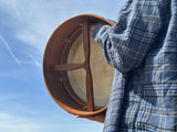 The Ultimate Rosewood 16" Deep-Rim Tuneable Bodhrán Set