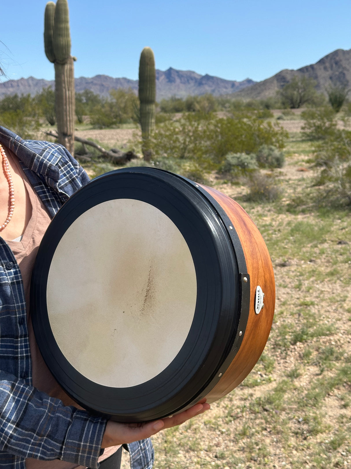 The Ultimate Rosewood 16" Deep-Rim Tuneable Bodhrán Set